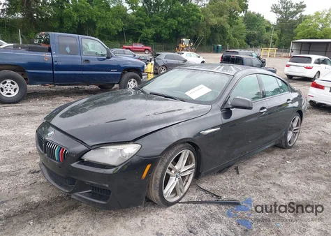 2014 BMW 640 из США, поврежденный, VIN WBA6A0C50ED317577